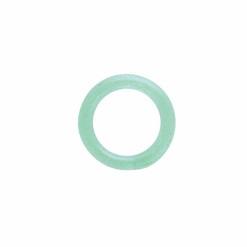 GLAZEN RING OLIJFGROEN